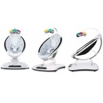 Fotoliu Balansoar Bebelusi 4MOMS MamaRoo 4.0 Plush Silver